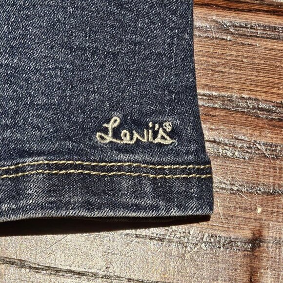 Levis Girls 10R Denim in Bristol Skirtall Overall Dress Western Mini New  W TAGS - Picture 3 of 7